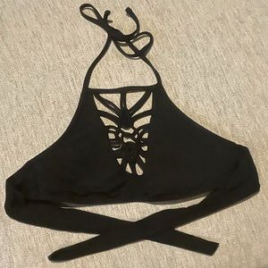 Becca Swim Halter Bikini Top